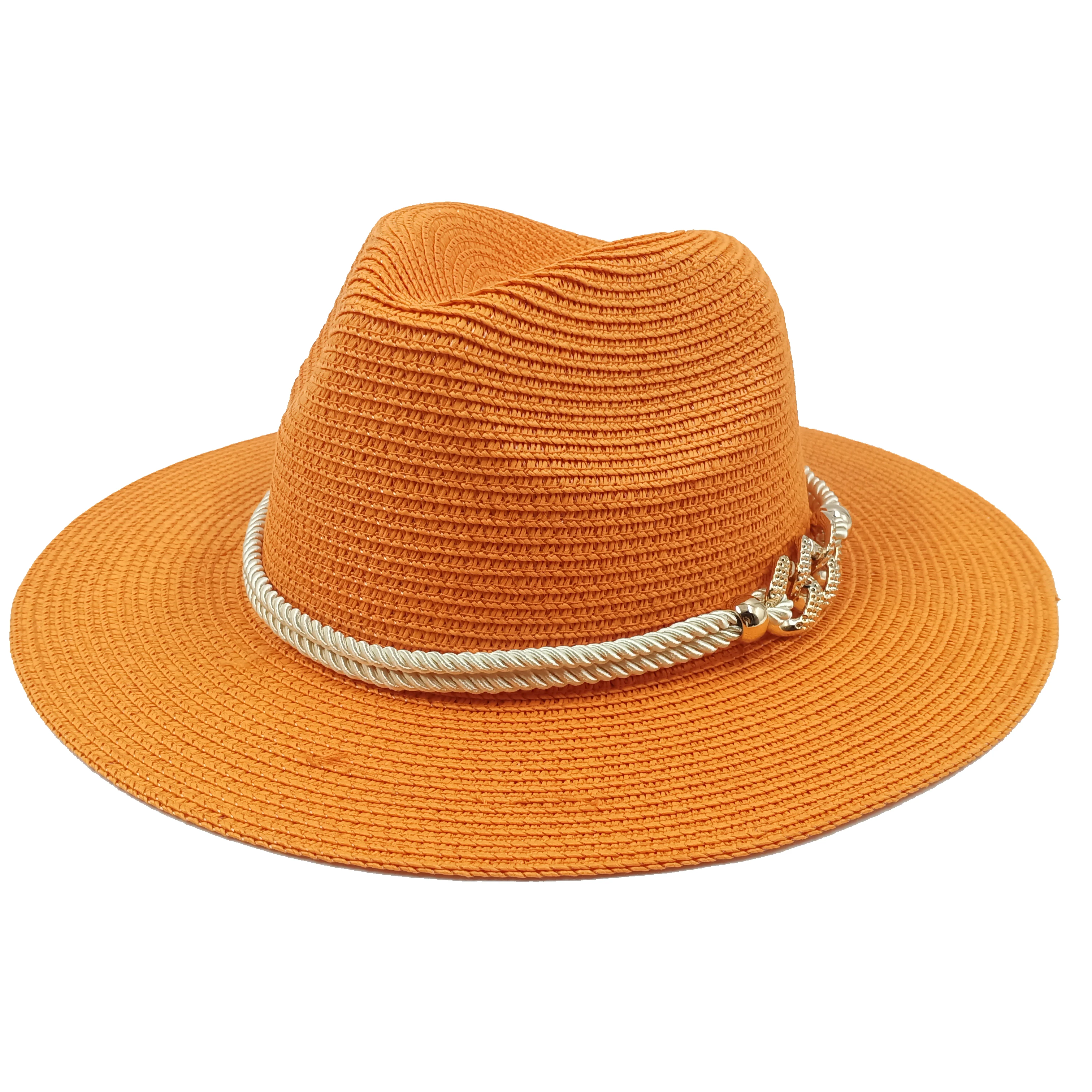 Beach Hat Vintage Wide Brim Straw Summer Sun Hats
