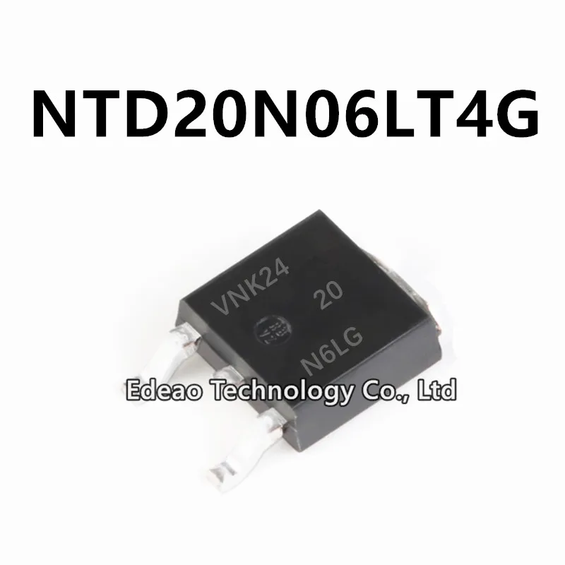 10~100Pcs/lot NEW NTD20N06LT4G TO-252 NTD20N06L NTD20N06 20N06L 20N06 ...
