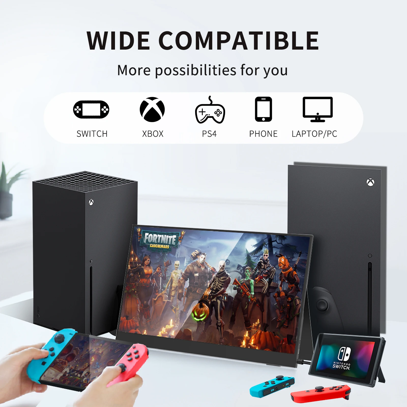 TUHUI 15.6 ġ ġ ޴  ̹ 1080P FHD IPS USB-C HDMI ǻ ÷ ġ ڽ  PS4/5 ȭ PC ƮϿ