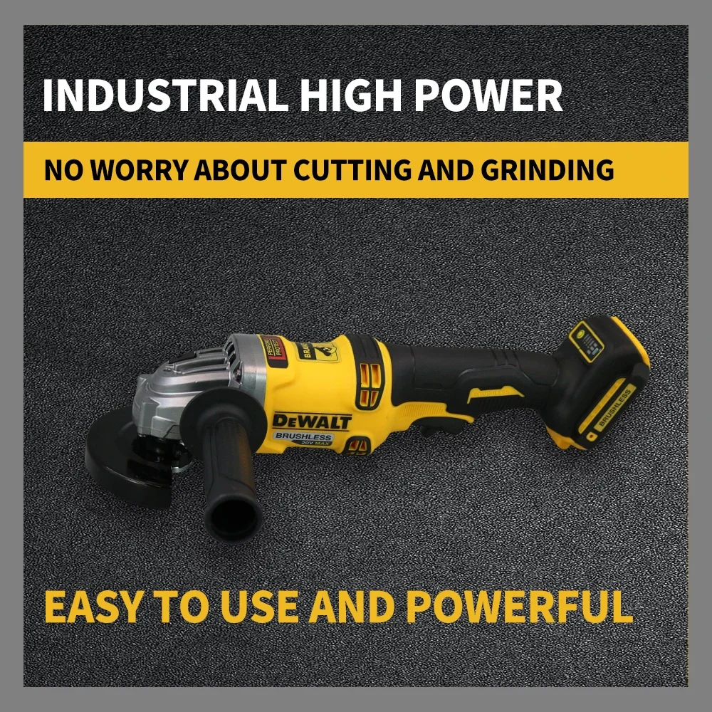 Dewalt DCG125MM Impact Polishing Machine Cutting Machine Wireless DIY Woodworking DEWALT Electric Tool Cutting Tools