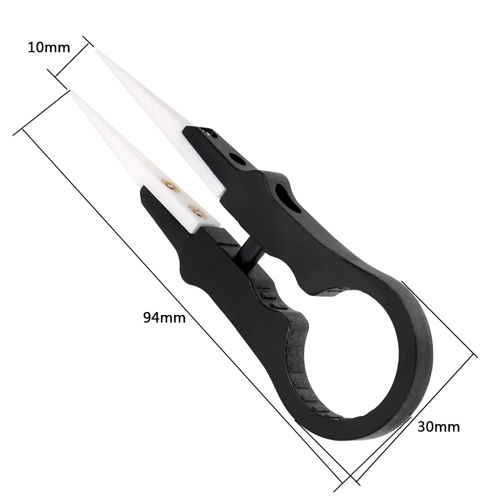 Ceramic Insulation Tweezers Forceps High Temperature Resistance Multifunctional precision tweezers tweezer tool ceramic tweezers