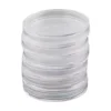 100Pcs 28mm Transparent Plastic Coin Holder Coin Collecting Box Case For Coins Storage Capsules Protection Boxes Container 5