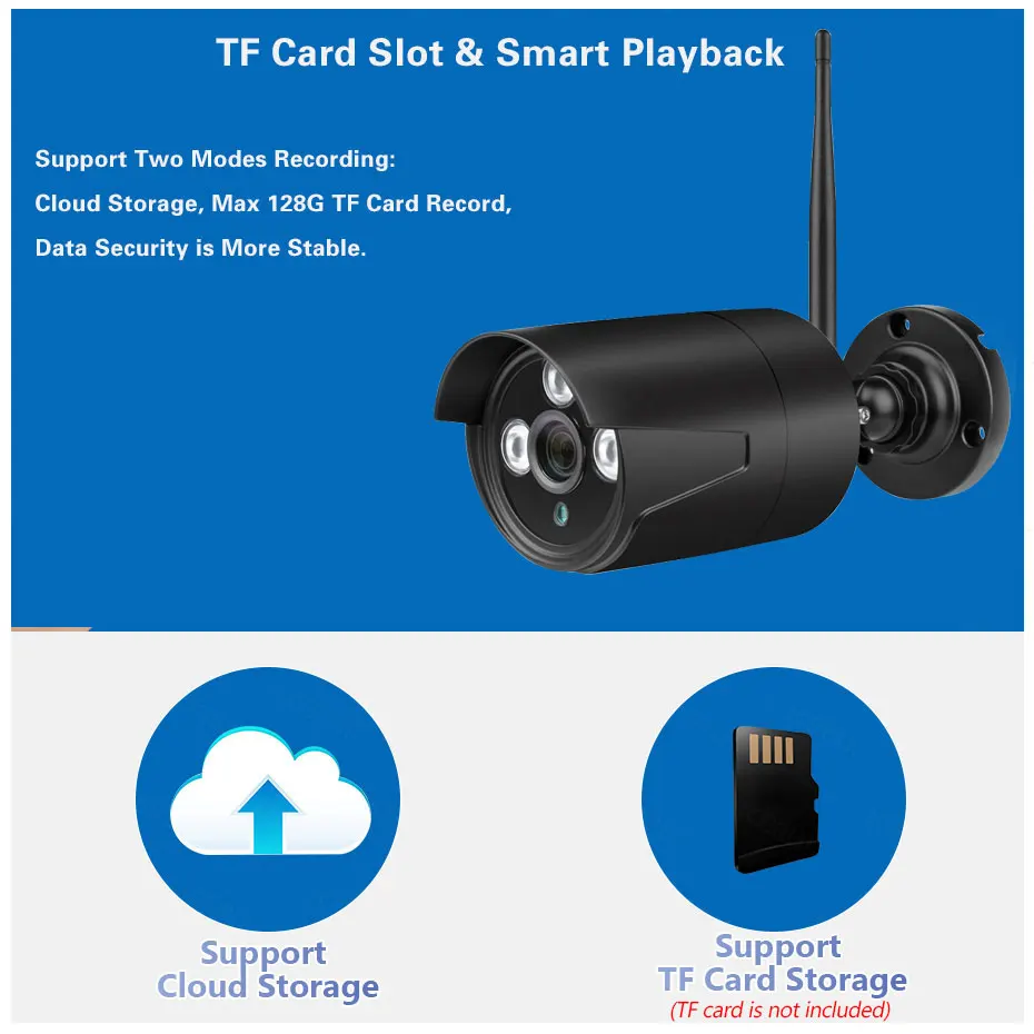 Tuya-와이파이 외부 총알 카메라, 5mp, IP 야외 방수 IR 야간 투시경, 인체 감지, 스마트 라이프 보안 감시 캠