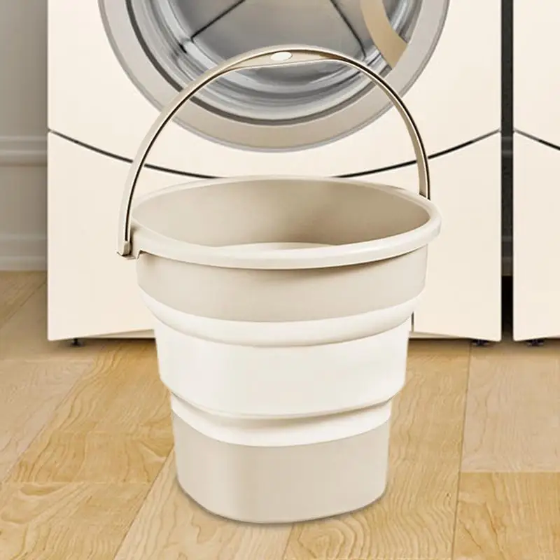 Portable Folding Camping Water Bucket 9L
