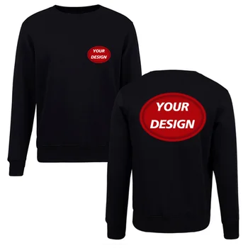 Felpa con cappuccio personalizzata Crea il tuo design Logo Testo Felpa in cotone Regalo personalizzato Abbigliamento casual da uomo personalizzato Top Streetwear