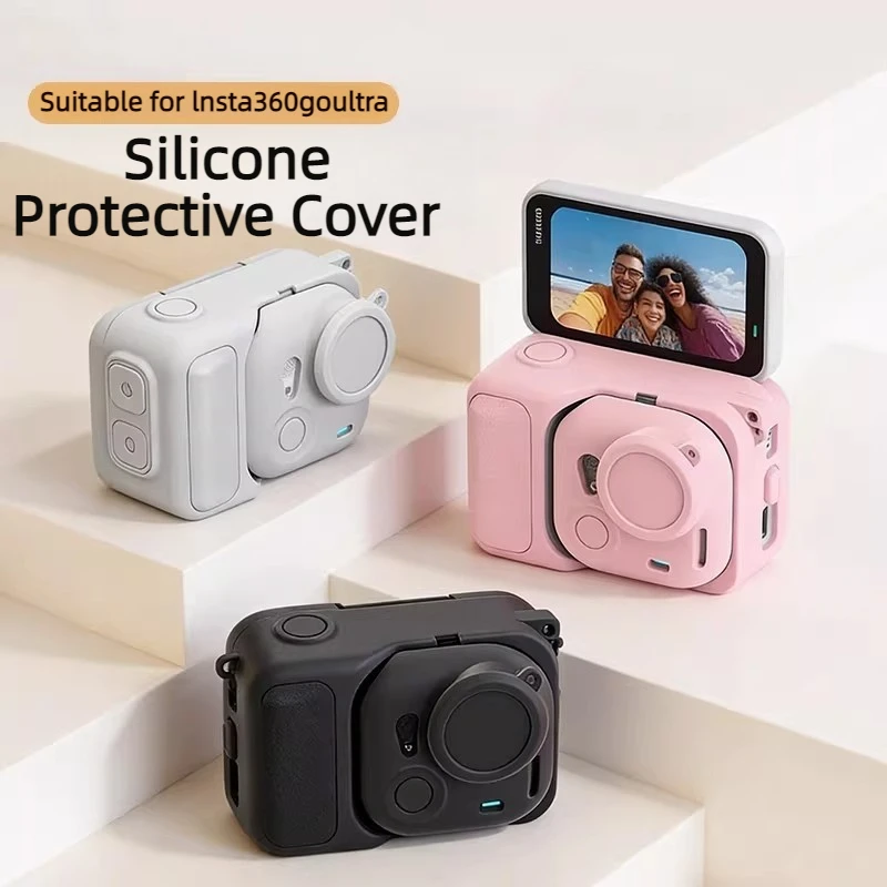 Shockproof Silicone Protective Case with Lens Protection Film