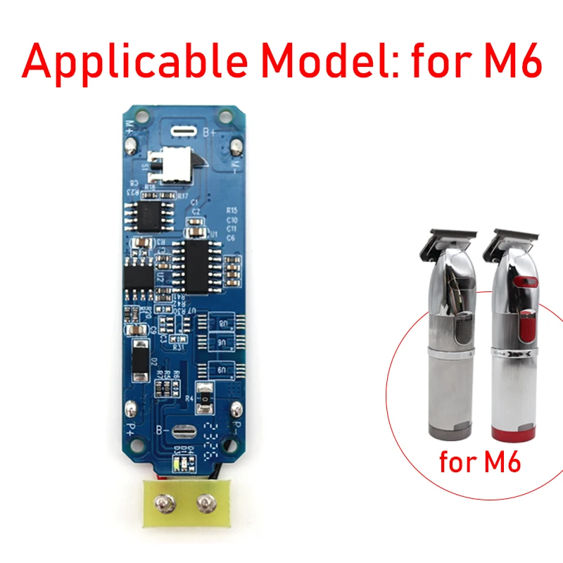 

1Pcs Hair Clipper Motherboard 100% Orignal PCB Apply to Madeshow M6 Professional Repair Parts