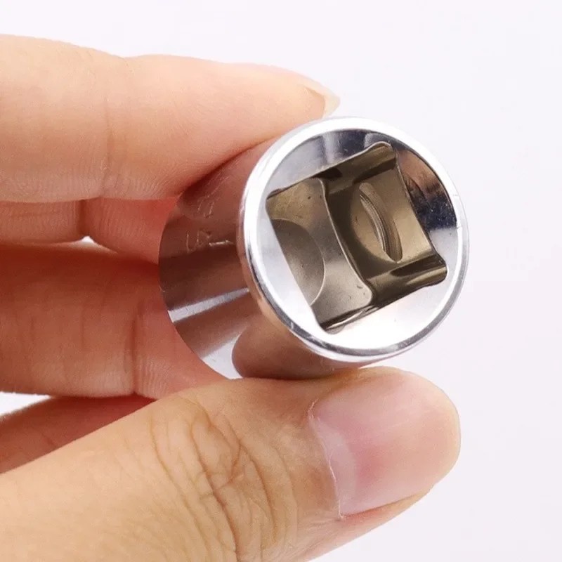 6PCS CR-V Steel Ratchet Wrench Socket Converter Head Sleeve Adapter 1/2" 3/8" 1/4" Car Bicycle Garage Repair tool Socket Tools