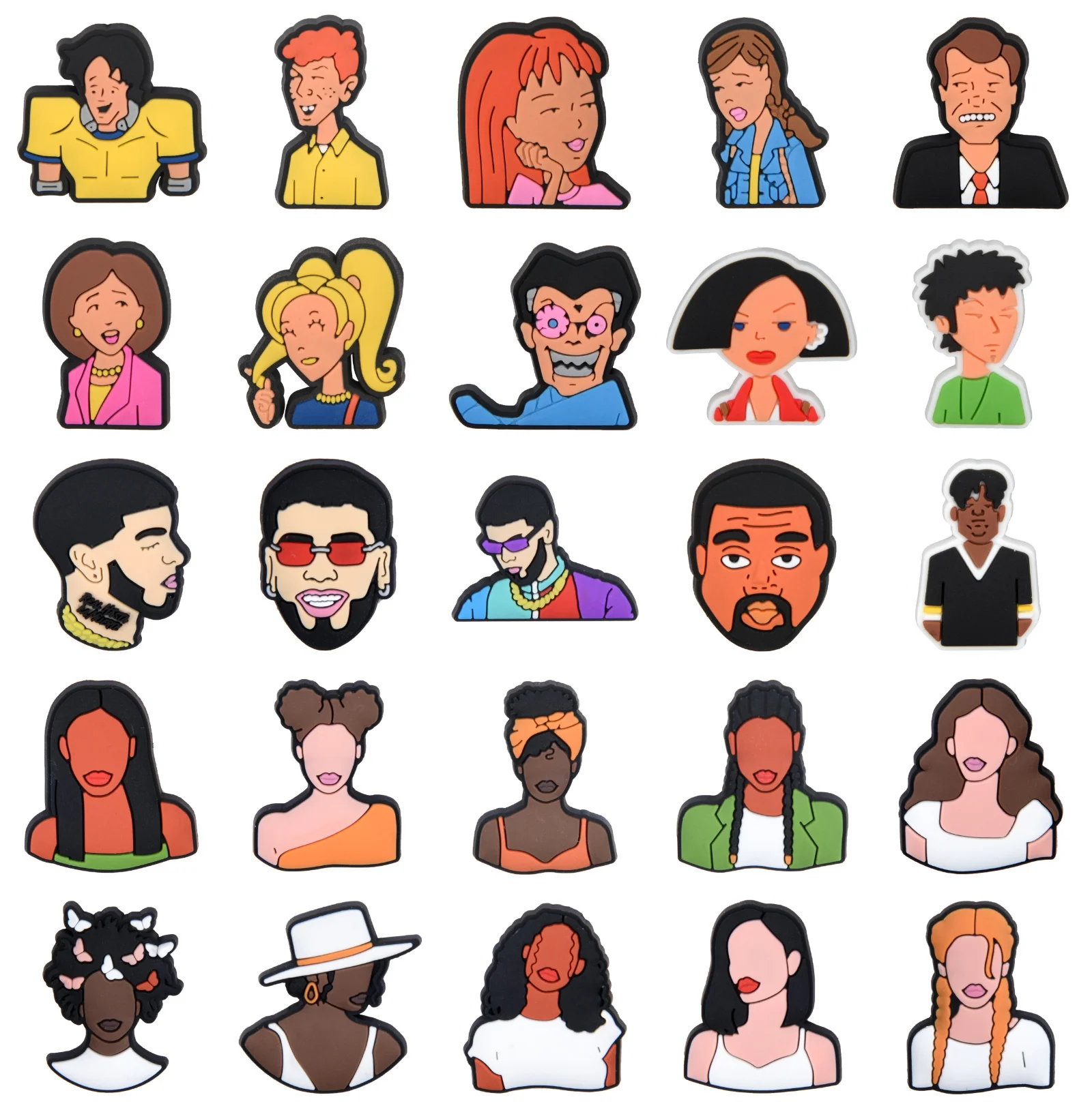 Рисунок 2 - Подвески из ПВХ для обуви