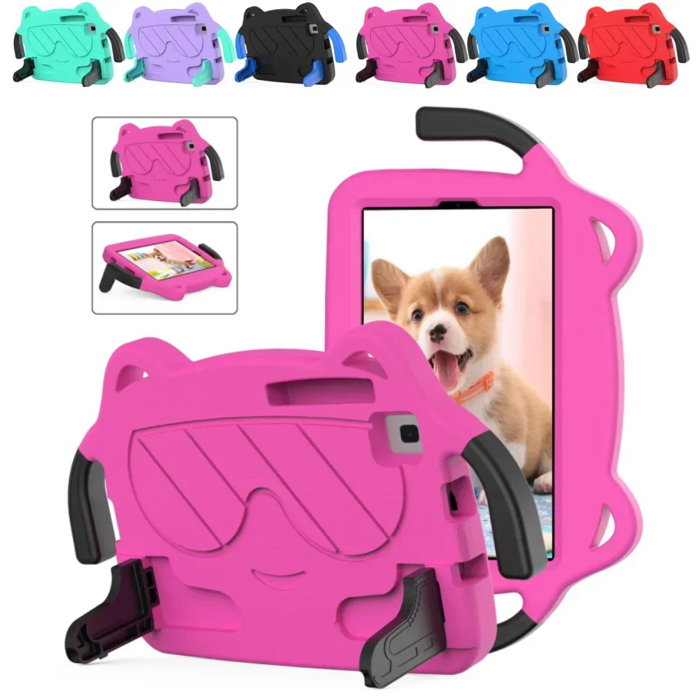Adorable Cartoon Kids Protective Case with Handle