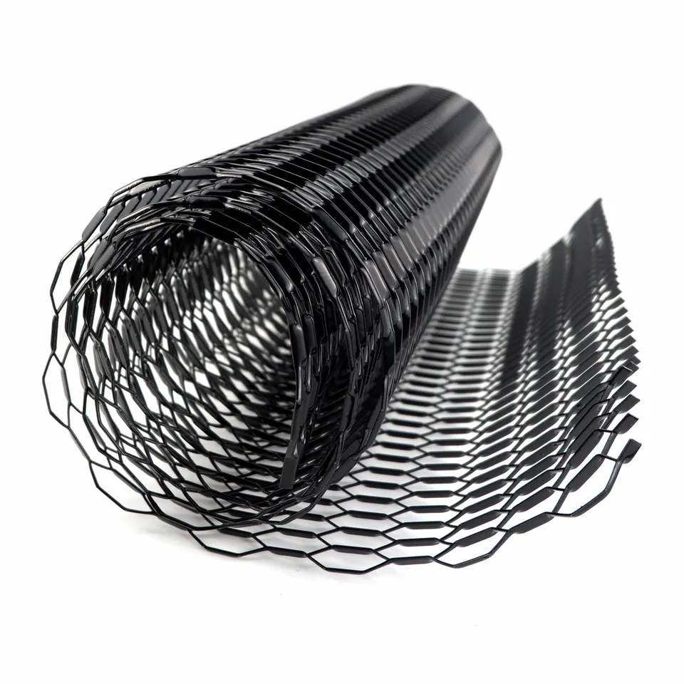 Rejilla De Aluminio Para Parachoques De Coche | 100x33 Cm, Malla 8x16 Mm, Protección Radiador Universal