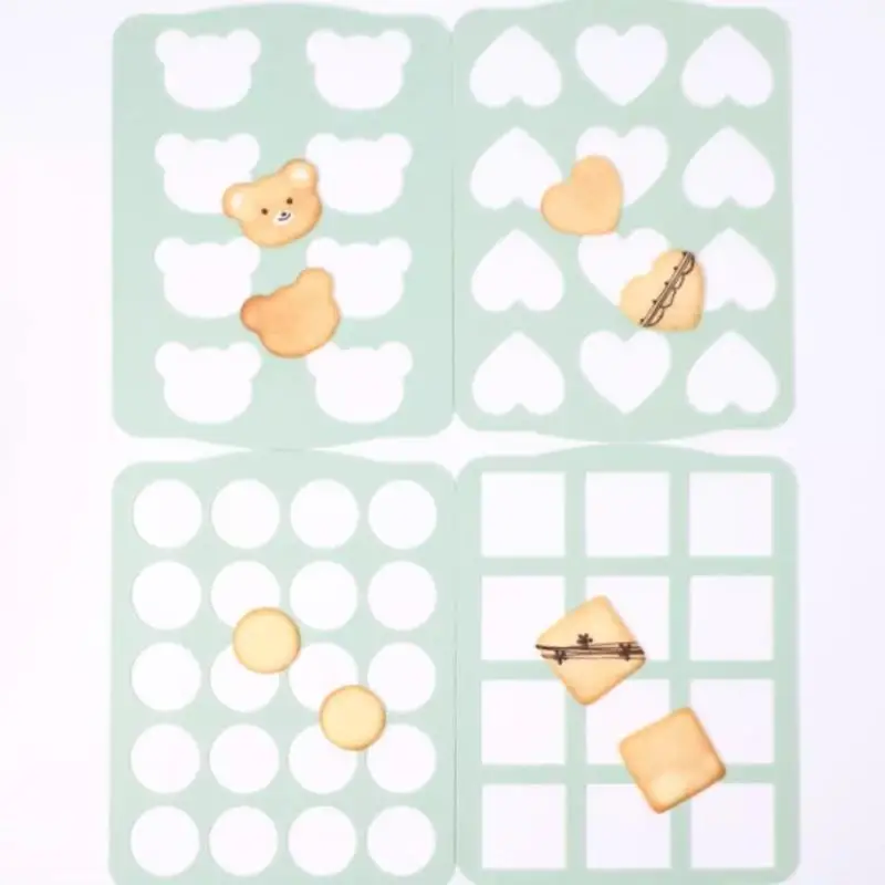 1Pcs Japanese Cookie Mold Silicone Cookie Mold Dacquoise Mold Chocolate Cake Decorating Kitchen Accessories Tool