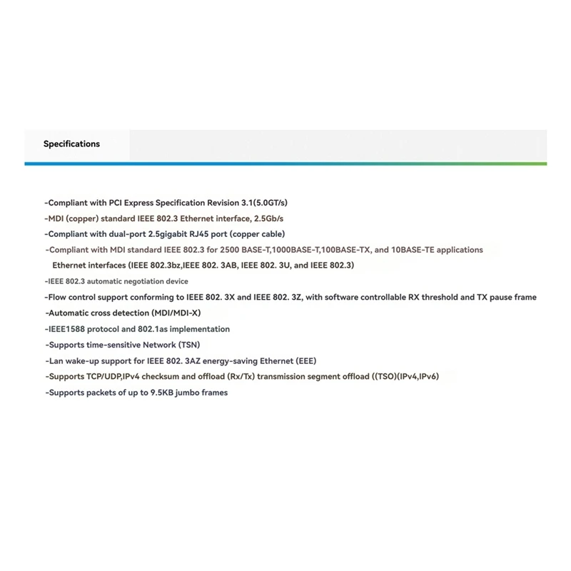 ST7465 M.2 B+M I226-T2 Industrial Grade 2.5G Gigabit Ethernet Card I225V PCIE Dual Electrical Port Network Card