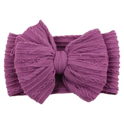 Soft Knit Bowknot Headwraps - Newborn Baby Hair Accessories (7)