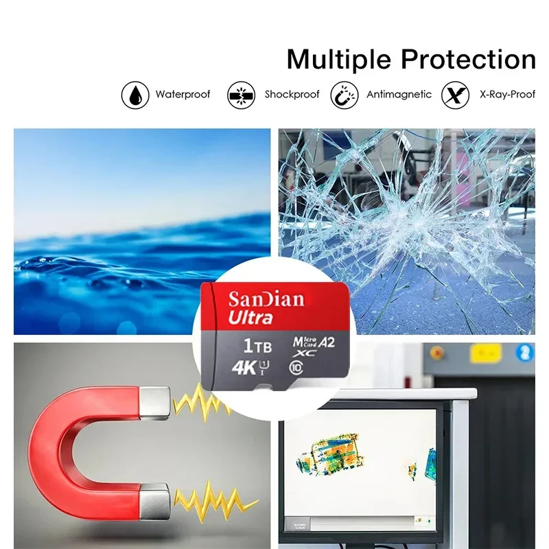 Memory Card 1TB 2TB 128GB Micro tf sd Card 512GB High Speed Class10 256GB SDCard 100MB/s TF original