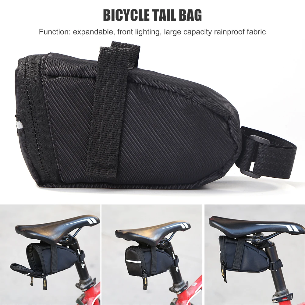 Bicycle Saddle Bag Rainproof MTB Seatpost Rear Storage Pouch Cycling Equipment