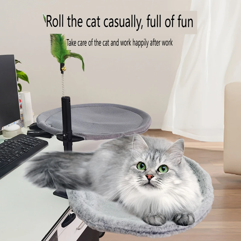 Adjustable Cat Desk Hammock Bed 3