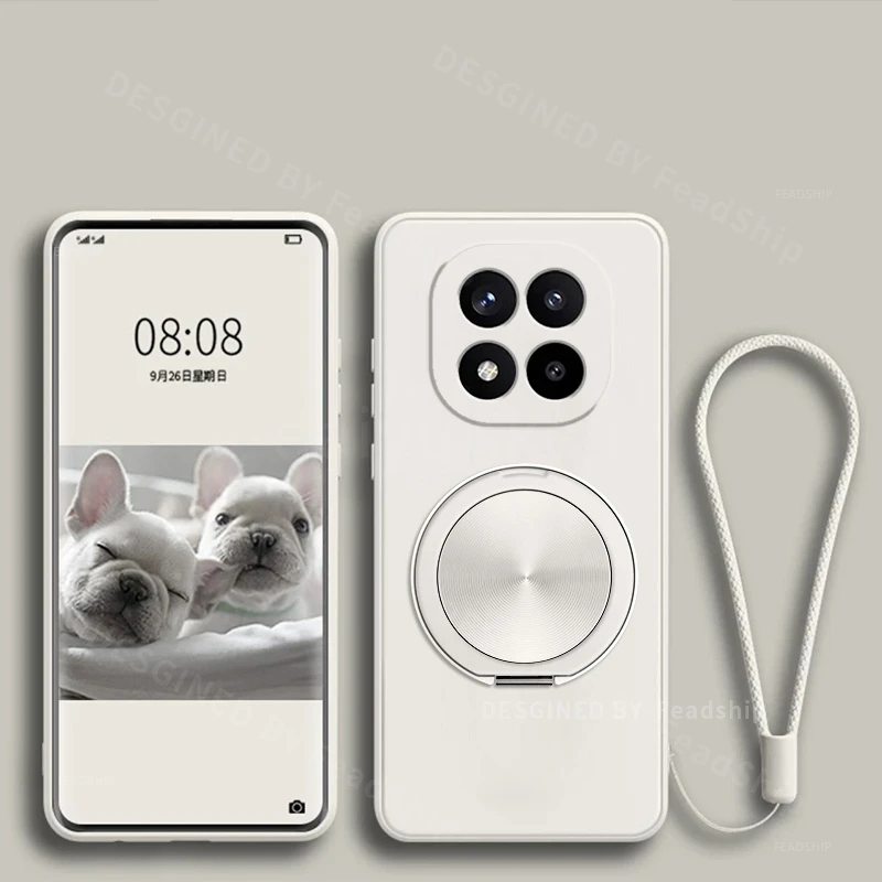 Silicone Phone Case with Magnetic Holder and Bracket
