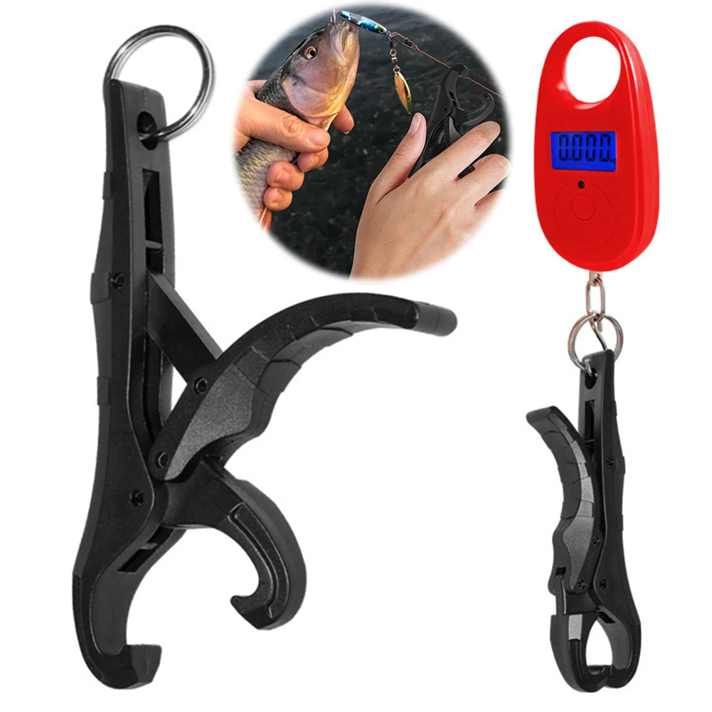 Fishing Pliers Portable Fish Lip Gripper Anti-Corrosion Fish Control Glass Fiber Gripper Fishing Accessories
