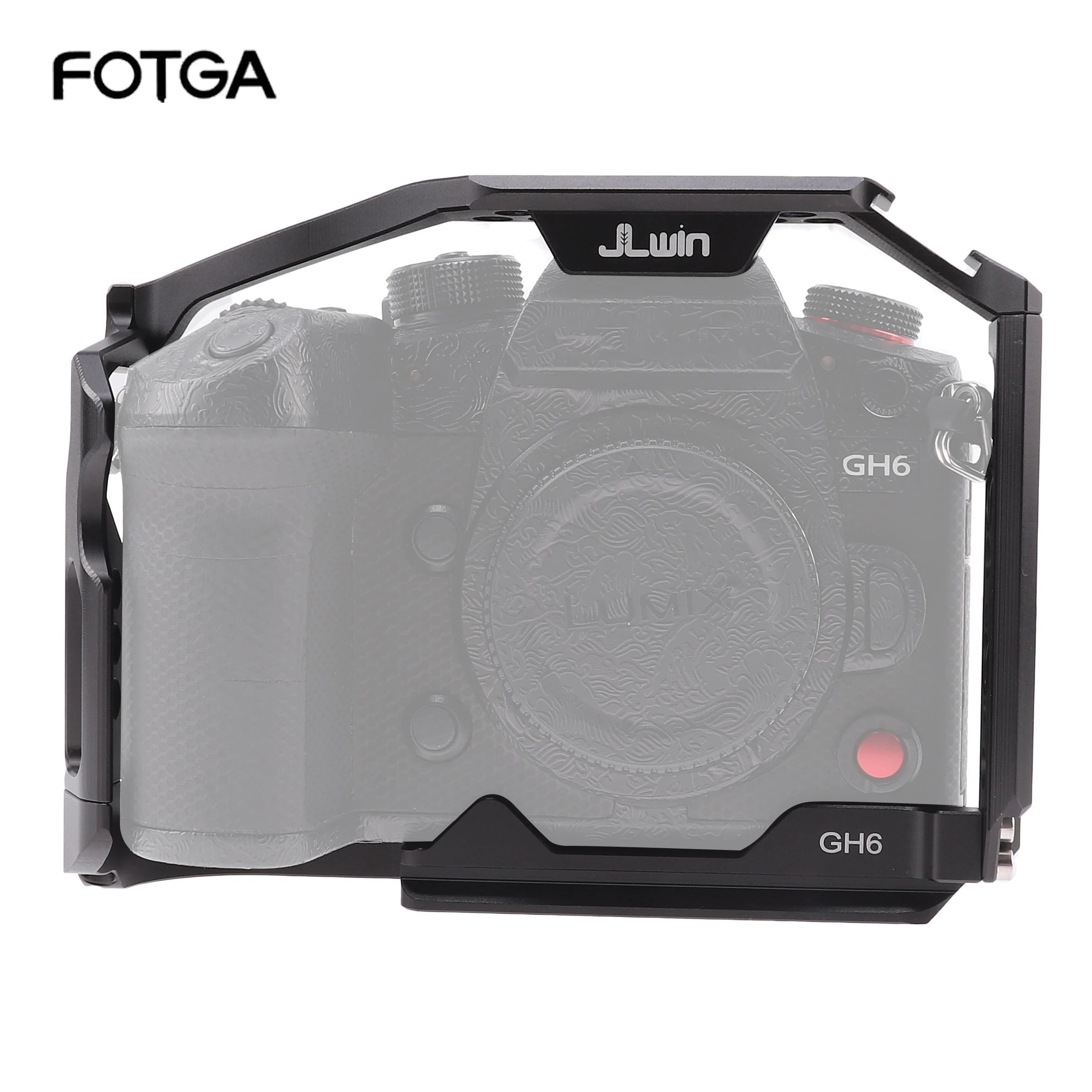 Fotga Aluminium Dslr Camera Cage Kit Extension Frame Support Per Panasonic Lumix Gh6 Accessori Per Gabbia Per Fotocamera Fotocamera Fotografica
