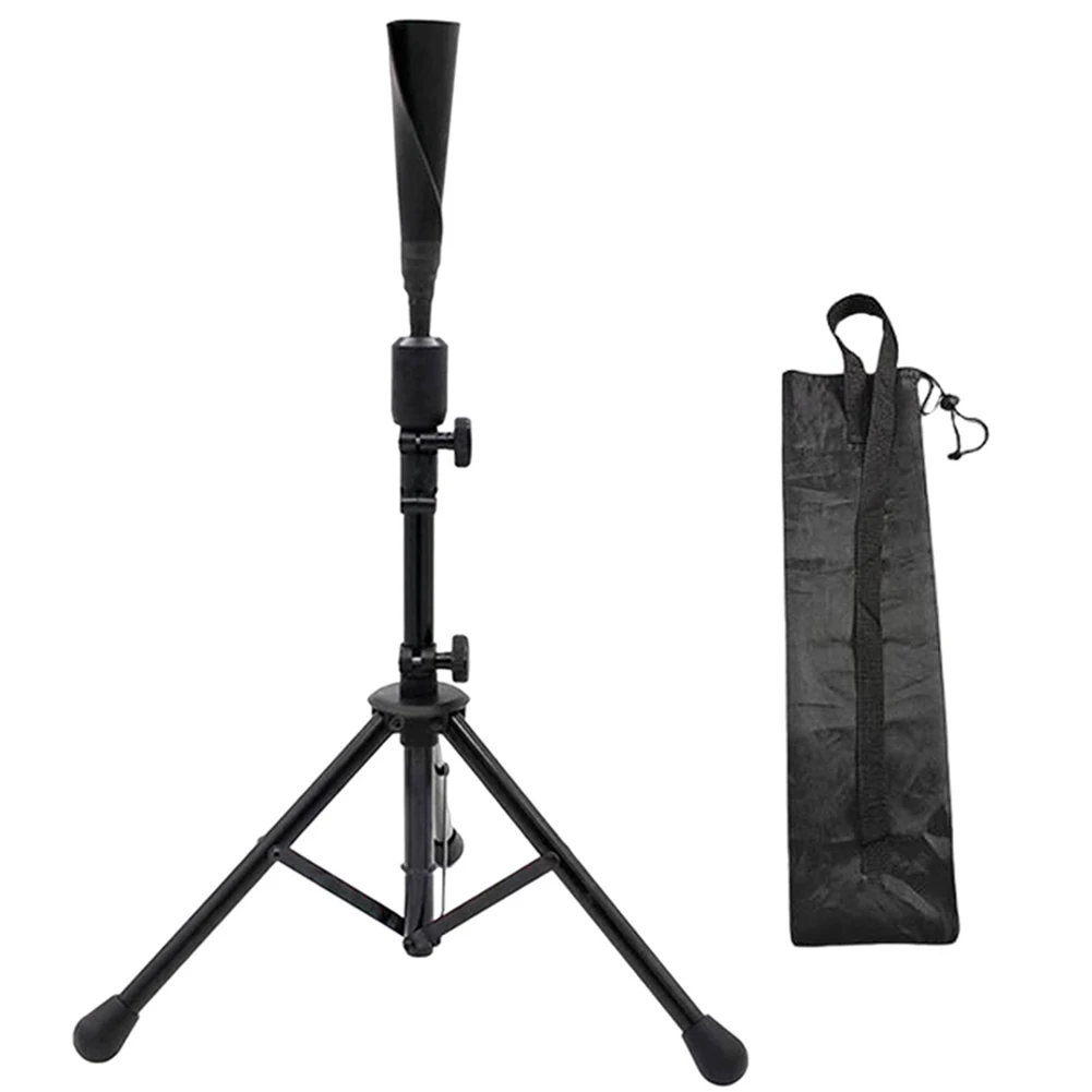 

Baseball Batting Tee Easy Adjustable Height 27 To 41 Inches Portable Tripod Stand Base Tee Hitting Training Practice Grown-ups