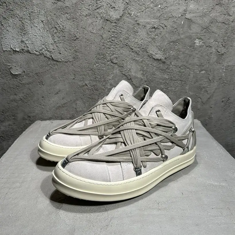 High Rocks Trainers Handmade Crazy Lace Rric Men High Street Rock Trainer Sneakers Boots ...