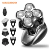 MAXGROOM Electric Head Shavers for Men 5D Floating Blade Magnetic Razor Hair Trimmer USB Rechargeable Waterproof Beard Shaver 1
