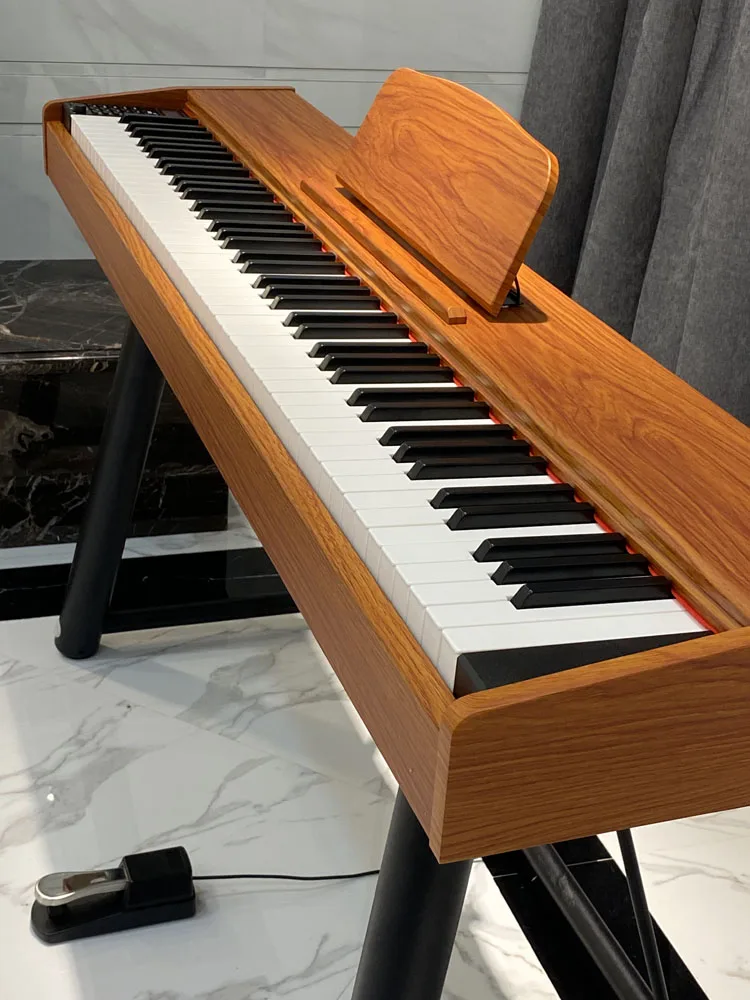 Piano Numérique Pliable à 88 Touches Avec Pupitre,clavier Electrique  Portable,126x20,5x6cm, Noir - Jeux d'imitation BUT