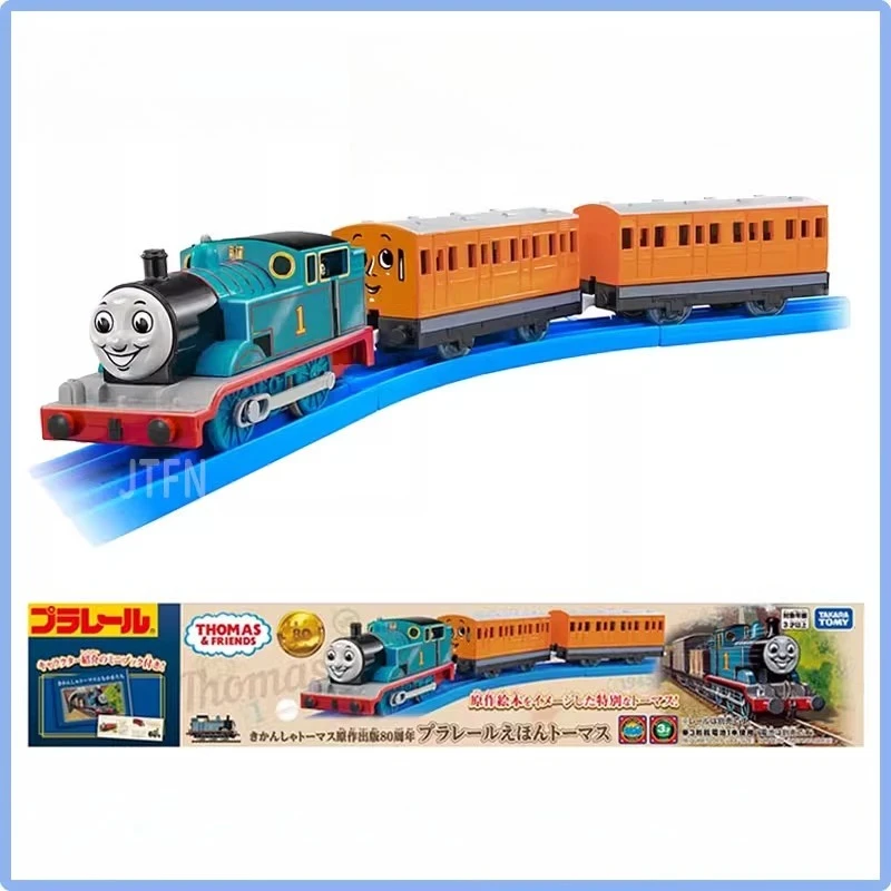 Lot Trains Vintage Takara Tomy Plarail Thomas Et Ses Amis - Avec Winston Rare, Testé, Occasion Avec Usure