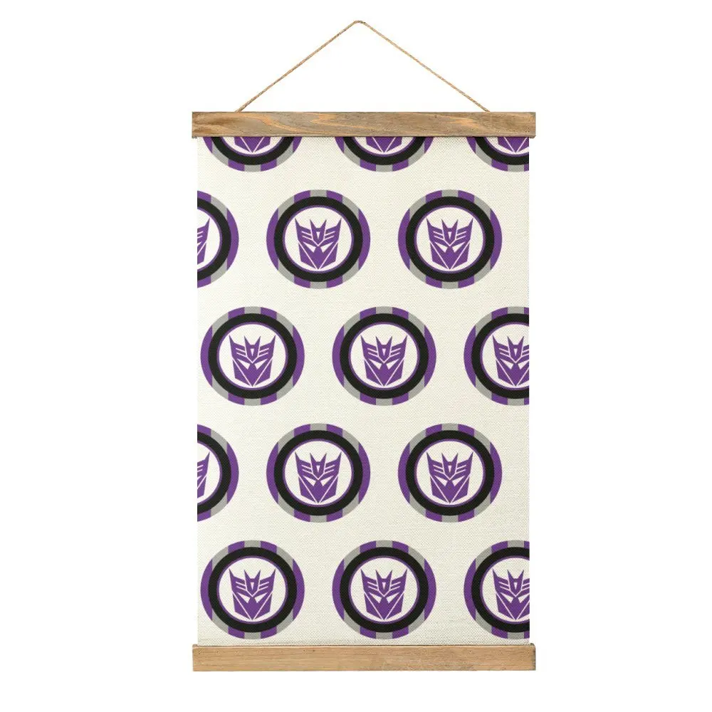 Canvas Hanging Picture Transformer Black Decepticon Soundwave Wordtee Vintage 4 Graphic Vintage Geek Murale Restaurant Wall Dec