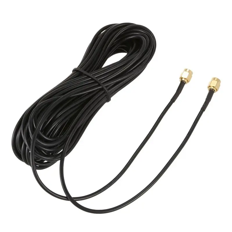 AT21-5X 10M SMA 남성-남성 M-M 커넥터 RF 동축 피그테일 RG174..