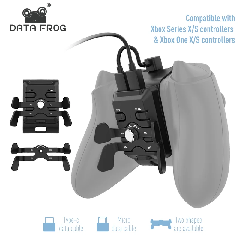 Pulsante Posteriore Del Controller Di Gioco Data Frog Per Xbox Series X/S Adattatore Di Estensione Posteriore Menti Collettori Strike Pack Per Xbox Se