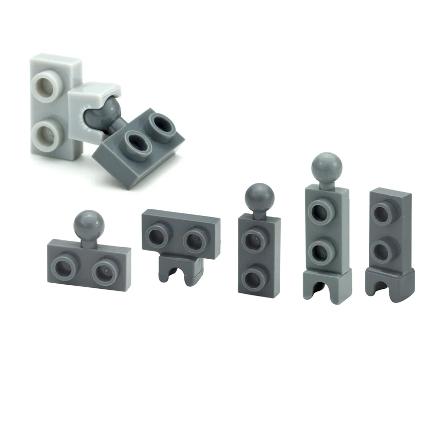 MOC 기술 부품 빌딩 블록 구멍 수평 벨트 작은 공 기본 조인트 14417 14418 14419 14704 22890 DIY 벽돌 장난감