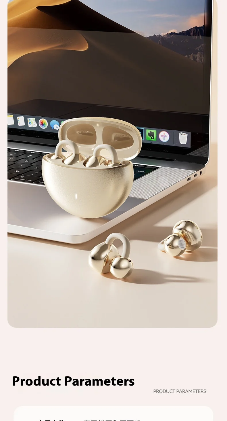 Auriculares Bluetooth duales mejorados con sonido estéreo Berlin 9D Ajuste cómodo 24 horas Tecnología a prueba de fugas de ruido IPX5 resistente al agua con micrófono