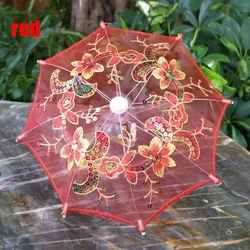 Miniature Doll Umbrella Toy - Charming Accessory & Birthday Gift (1 - red)