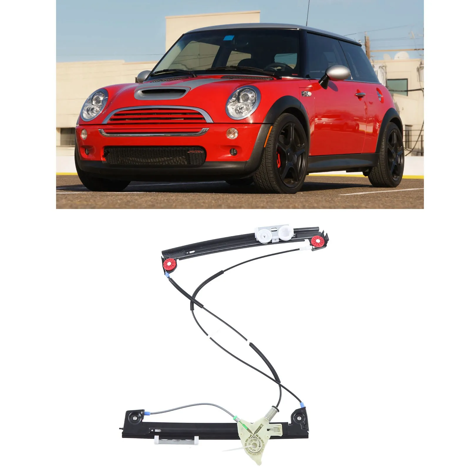 

Front Left / Right Car Electric Window Regulator Side Window Lifter 51337162163 51337162164 For Mini Cooper 2006 2007 2008