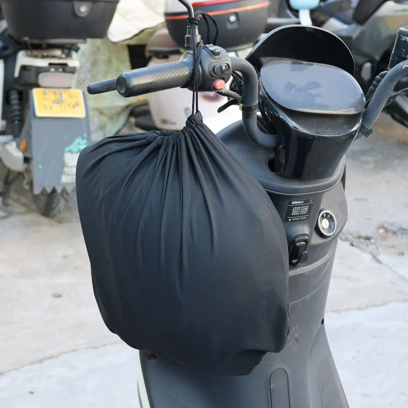 Universal Helmet Storage Bag Soft Drawstring Pocket for Motorcycle Scooter Moped Bicycle Full Half Helmet Lid Protect Bag