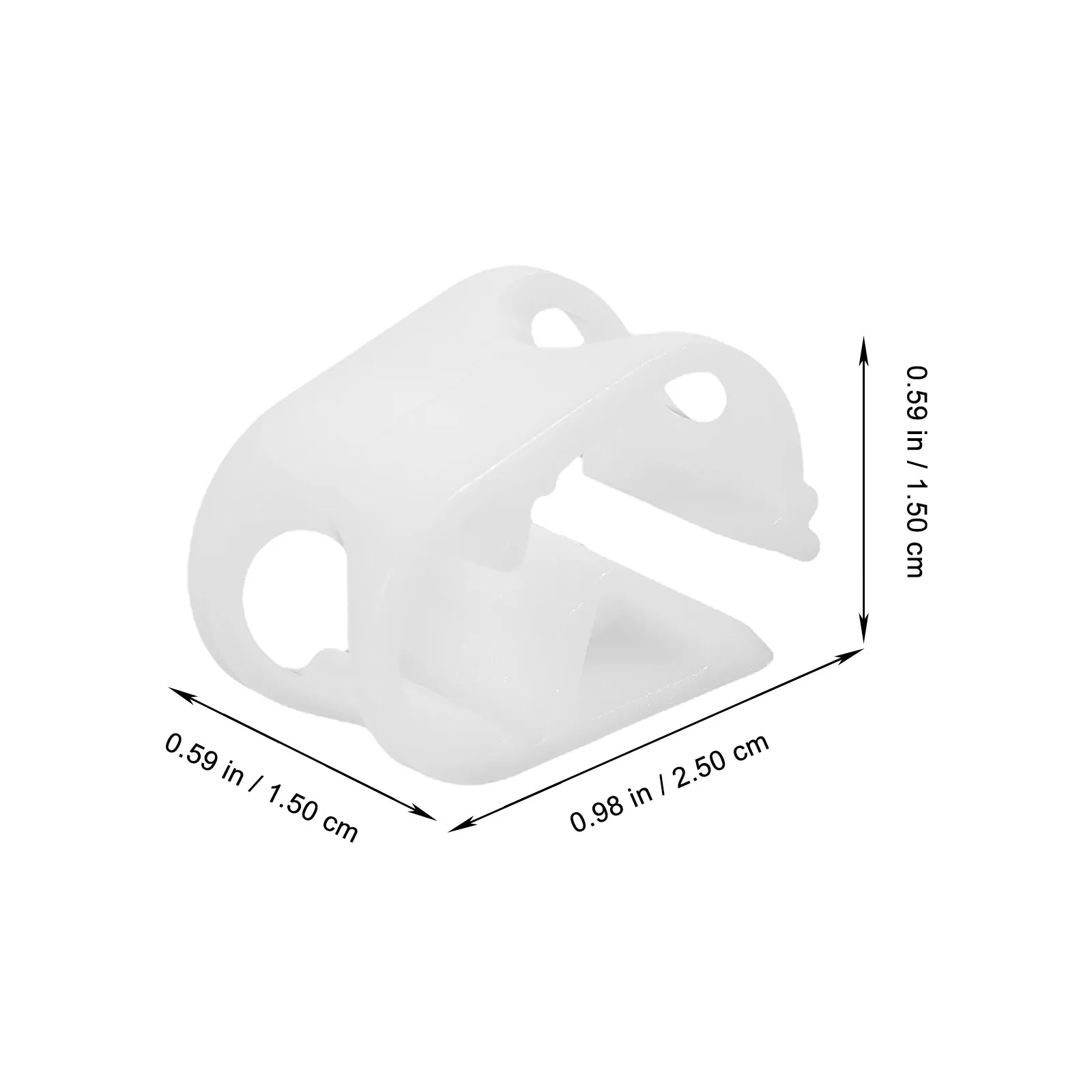 50Pcs 차단 호스 클램프 조정 가능한 플라스틱 클램프 안전한 잉크 흐름 제어 차단 호스 클램프 플라스틱 클램프