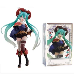 Hatsune Miku Wonderland Puss in Boots Anime Figurine - Kawaii Girl Decor Toy (With box)