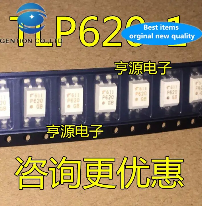 

20 шт. 100% оригинальный новый TLP620 P620 TLP620-1 TLP620GB SMD SOP-4