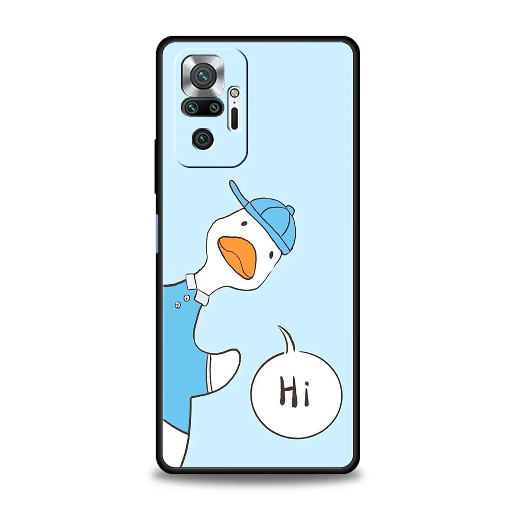 Whimsical Duck Soft TPU Phone Case Cover