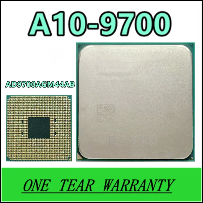 

A10-9700 A10 9700 3.5 GHz Used Quad-Core CPU Processor AD9700AGM44AB /AD970BAGM44AB Socket AM4