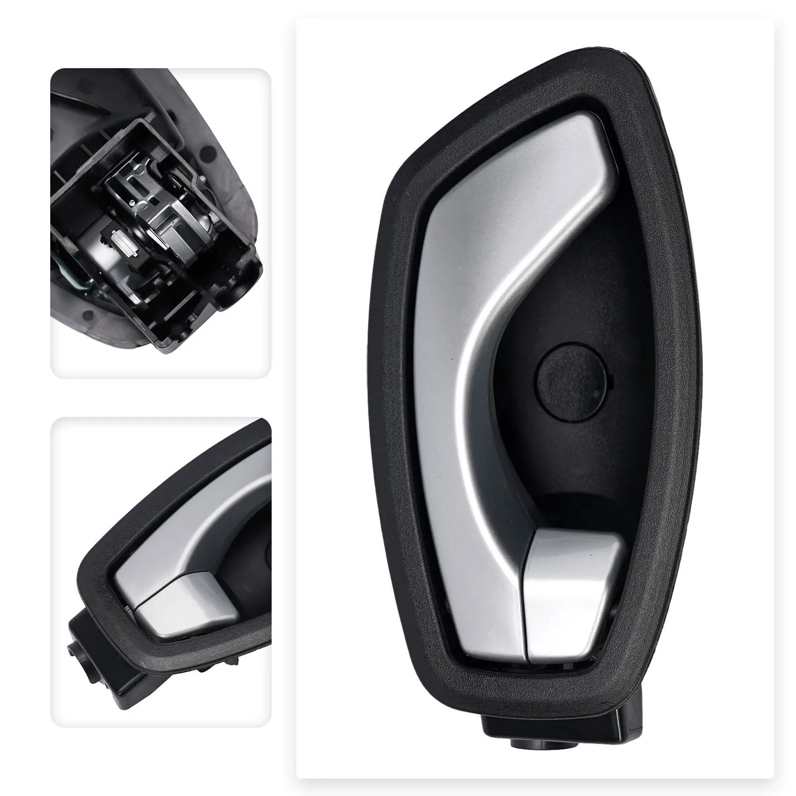 

Durable Sliding Door Handle Rear Interior 1x 806713870R 806715396R ABS Accessory For Renault Fluence 2011-2013