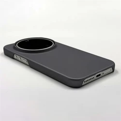 Matte Rock Sand Hard Back Cover Lightweight Bumper Case for Xiaomi 12S Ultra (GRAY)