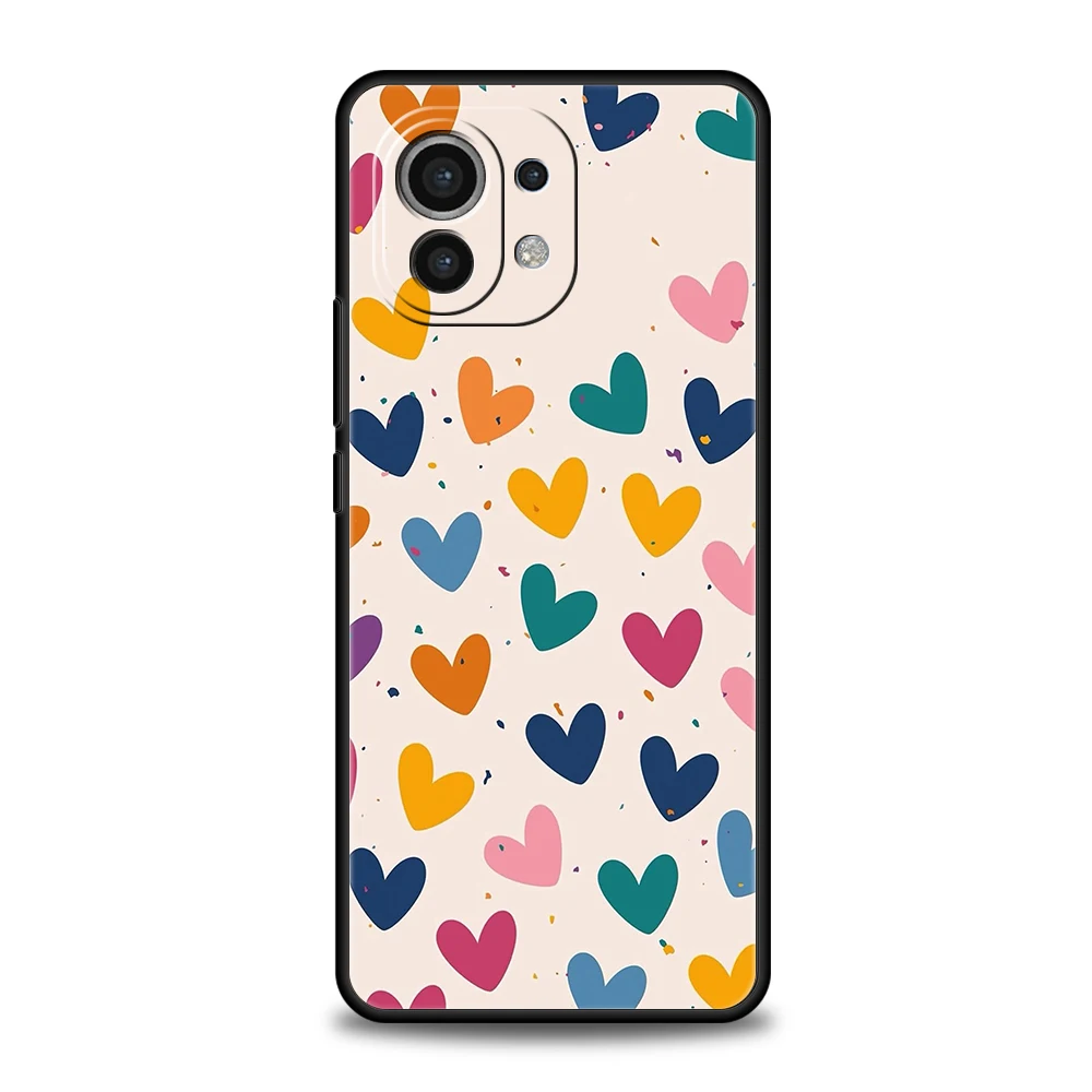 Soft Love Heart Phone Case Cover