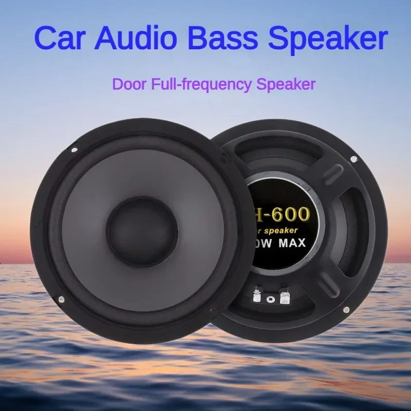 6 palec 600wcar reproduktorů 2cestný plný dosah frekvence automobilové audio hudba stereo reproduktor auto dveře subwoofer auto audio reproduktor