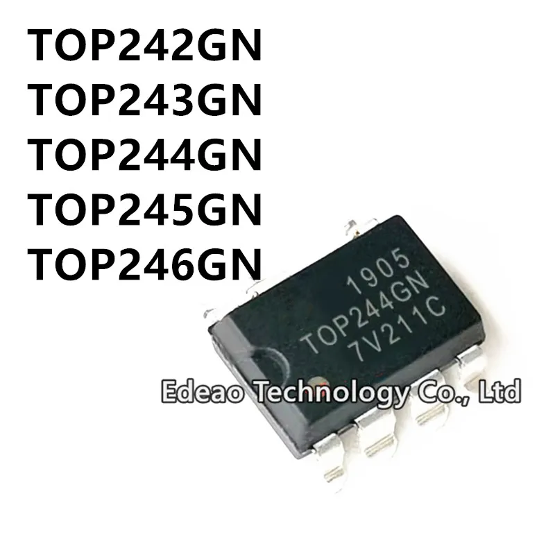

10pcs/lot TOP242GN TOP243GN TOP244GN TOP245GN TOP246GN SMD-7Power management