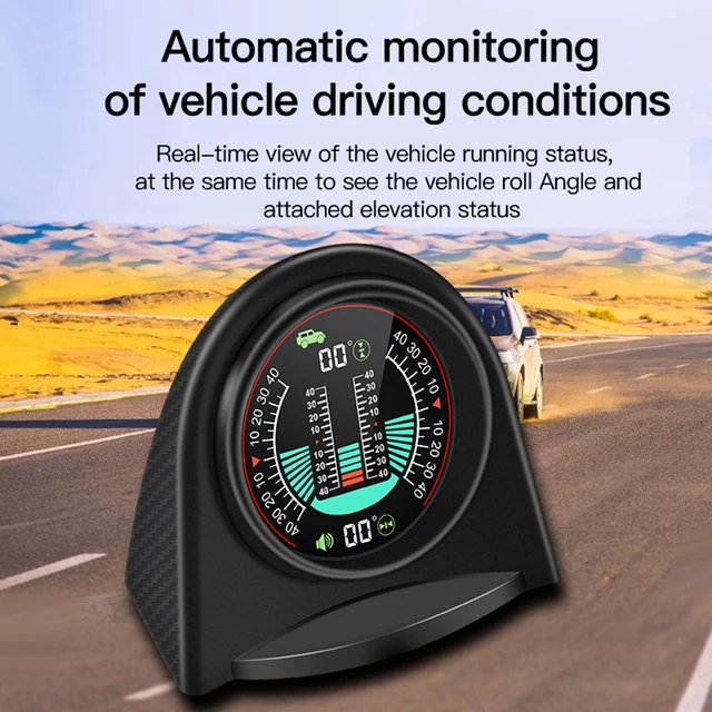 Inclinomètre numérique universel pour voiture, affichage tête haute  automatique tout-terrain, angle d'inclinaison de pas de compteur de  négociation, X94, GPS, Hud, 4x4 - AliExpress