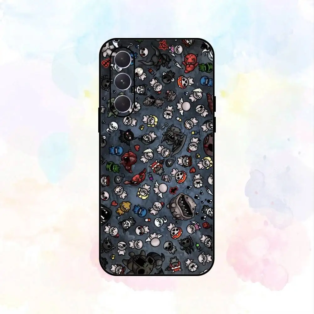 Stylish Soft Black Shell Phone Case Inspired by The Binding of Isaac