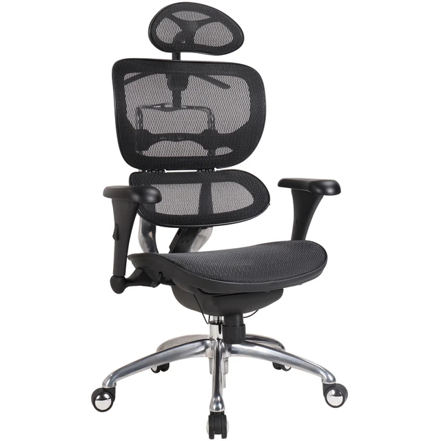 SEVEN COMFORT - Siège de bureau ergonomique avec support lombaire